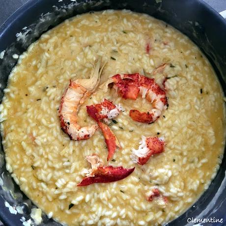 Risotto au homard Risotto au homard