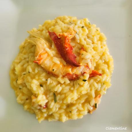 Risotto au homard