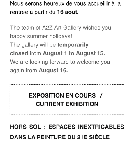 Galerie A2Z Art Gallery   – à partir du 7 Septembre 2023.   » Danhôo «