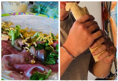 Crème ou dip de pistaches, féta et pesto de roquette pour wraps ou tartinade apéro