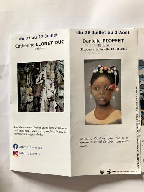 L’Art à la Chapelle -Saison 2023 -16 Juin au 31 Août 2023. Noyers sur cher. Le Vendredi 04 Août 2023. exposition  Heslot Yannick & Blanchandin Patrick.