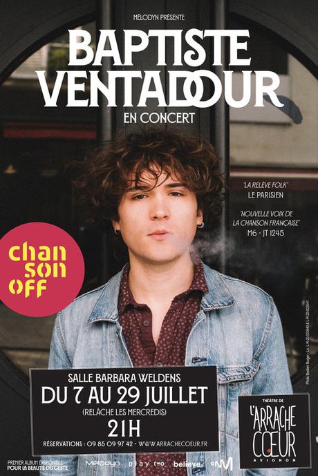 Festival d'Avignon 2023 :Entretien avec Baptiste Ventadour Affiche-LA BONNE POUR web