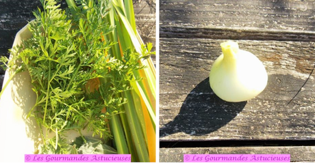 Champignon-poulet et carottes, sauce au vin rouge et aux cassis (Vegan) Champignon-poulet et carottes, sauce au vin rouge et aux cassis (Vegan)