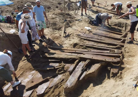 Un ancien bateau romain découvert dans une mine de charbon en Serbie