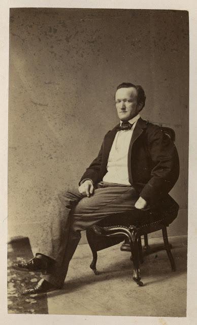 Museum Richard Wagner Bayreuth — Richard Wagner sans barbe, une photo rarissime de 1861