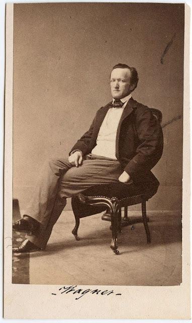 Museum Richard Wagner Bayreuth — Richard Wagner sans barbe, une photo rarissime de 1861
