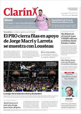 La Nación l’a fait : première interview de Zelenski pour la presse imprimée en Argentine [ici]