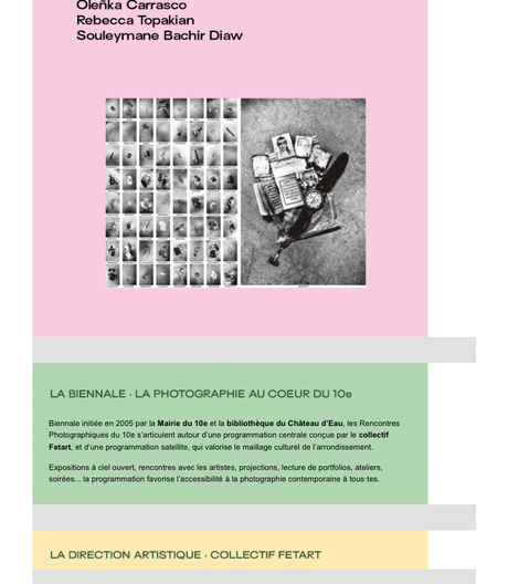 10me édition « Rencontres photographiques du 10me-