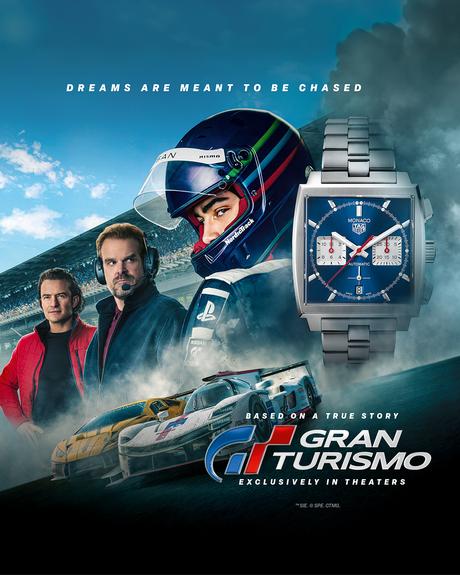 TAG Heuer Monaco à l’Écran : Une Icône Horlogère Brille dans le Film ‘Gran Turismo® : Basé sur Une Histoire Vraie’