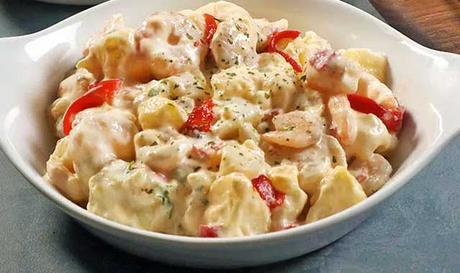 Salade de Pommes de Terre aux Crevettes ww