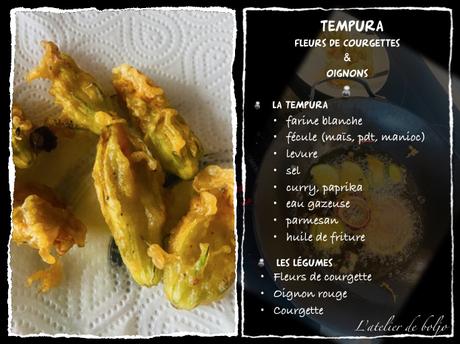 Tempura de fleur de courgettes et oignons Cette image a un attribut alt vide ; le nom du fichier est tempura-de-fleurs-de-courgette-3.jpg
