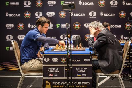 Coupe du monde d'échecs avec Magnus Carlsen