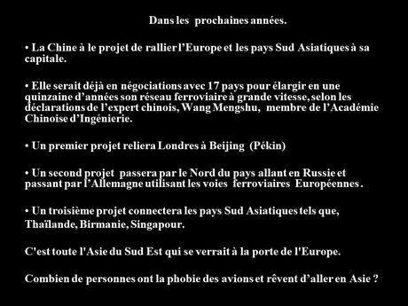 La Chine - le Train le plus long du monde