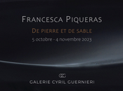 Galerie Cyril Guernieri exposition Francesca Piqueras Pierre sable partir Octobre 2023.
