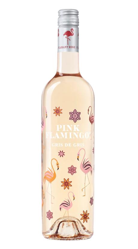 Pink Flamingo 2022 : Catalina Estrada signe l’étiquette du vin rosé gris de gris bio