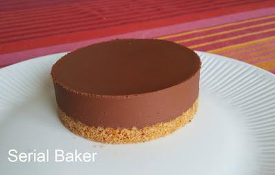 Entremet au chocolat sans cuisson