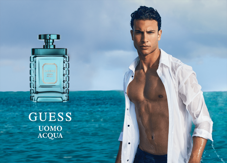 GUESS présente UOMO ACQUA, une nouvelle eau de toilette inspirée de la mer Méditerranée