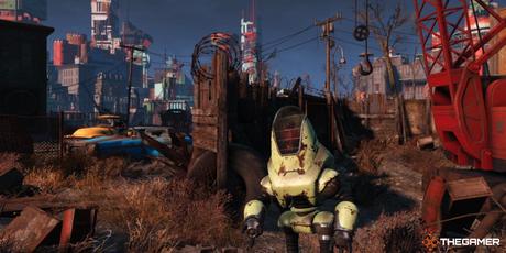 Une capture d'écran de Fallout 4 représentant le Commonwealth