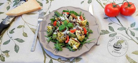 Salade gourmande aux tortellinis - Dans la cuisine d'Hilary