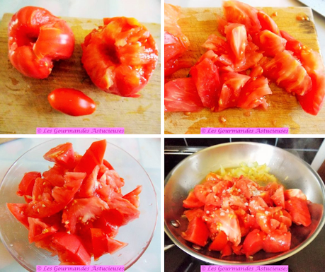 Spaghettis de courgettes aux tomates en 3 préparations (Vegan)