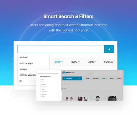 Shopping – Thème WordPress WooCommerce