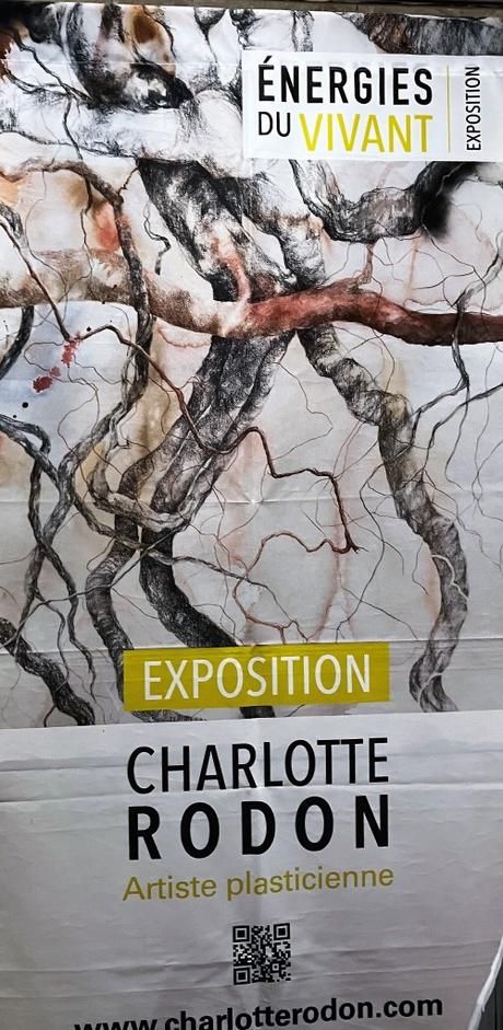 L’Art à la Chapelle -Saison 2023 -16 Juin au 31 Août 2023. Noyers sur cher. Le Vendredi 25 Août 2023. «  » Charlotte Rodon «  »
