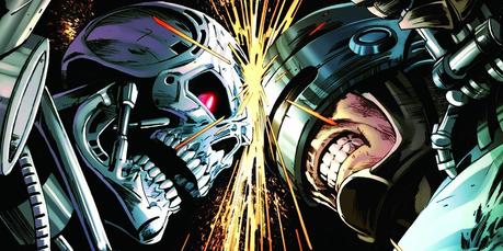 Robocop vs Terminator Art croisé de bande dessinée