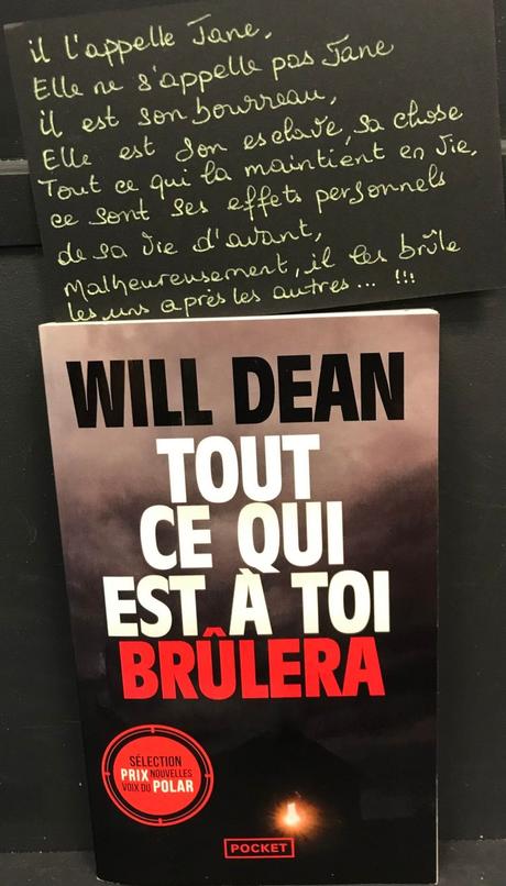 Tout ce qui est à toi brûlera