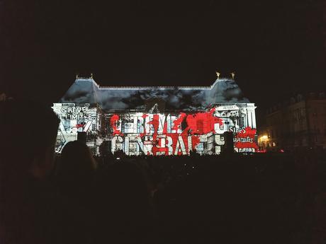 Rennes, balade au parc du Thabor et son et lumière au parlement.