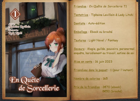 En Quête de Sorcellerie T1 - Tiphaine Levillain & Lady Litchi