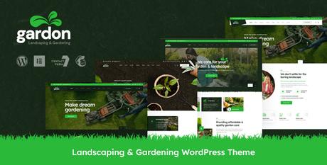 Gardon – Thème WordPress pour l’aménagement paysager et le jardinage Gardon – Thème WordPress pour l’aménagement paysager et le jardinage
