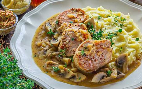 filet mignon de porc à la moutarde ww