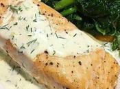 Saumon Sauce Fromage Blanc