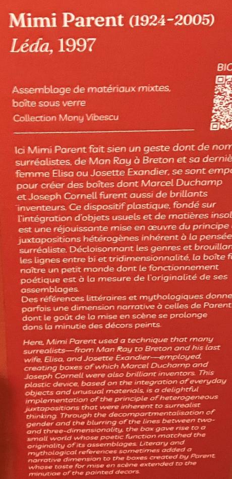 Musée de Montmartre  « Surréalisme au féminin » à partir du 31/03/2023.(derniers jours – jusqu’au 10 Septembre 2023.)