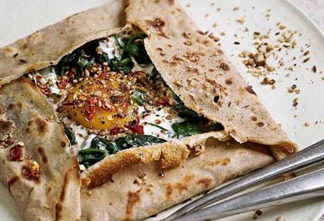 Galette Bretonne Oeufs Épinards ww