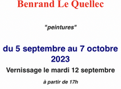 Galerie capitale exposition Bernard Quellec. partir Septembre 2023.