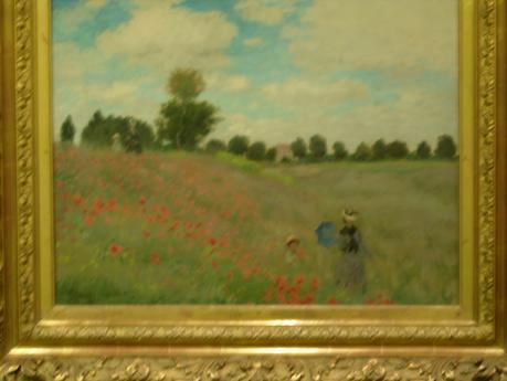 Les coquelicots à Argenteuil - Claude Monet au Musée d'Orsay à Paris