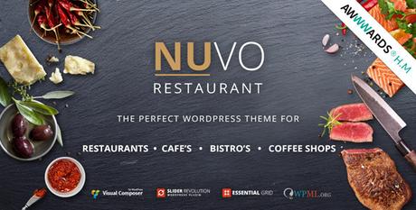 NUVO – Thème WordPress pour cafés et restaurants