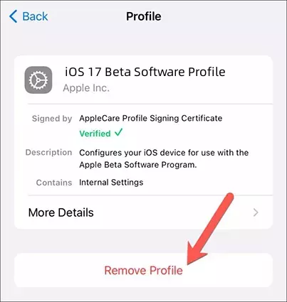 [3 Méthodes] Comment enlever/supprimer iOS 17 sans  iTunes