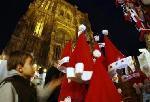 Strasbourg ouvre traditionnel marché Noël