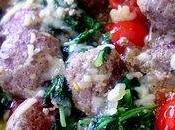 Boulettes boeuf rouge vert