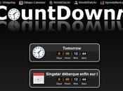 CountDownR widgets compte rebours