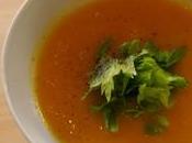 Soupe crémeuse carottes sans créme