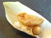 Endives épicées poires miel