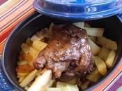 Souris d'agneau braisée panais