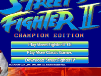 Capture d'écran de Street Fighter II' - Champion Edition